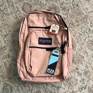 Light Pink Jansport Backpack